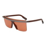 Ochelari de Soare Unisex Kenzo KZ40003I-48F, Plastic, Galben, Polaroid
