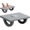 Suport Ergonimic pentru Picioare, Plastic, cu Role de Masaj pentru Talpi, pentru Birou, Usor de Transportat