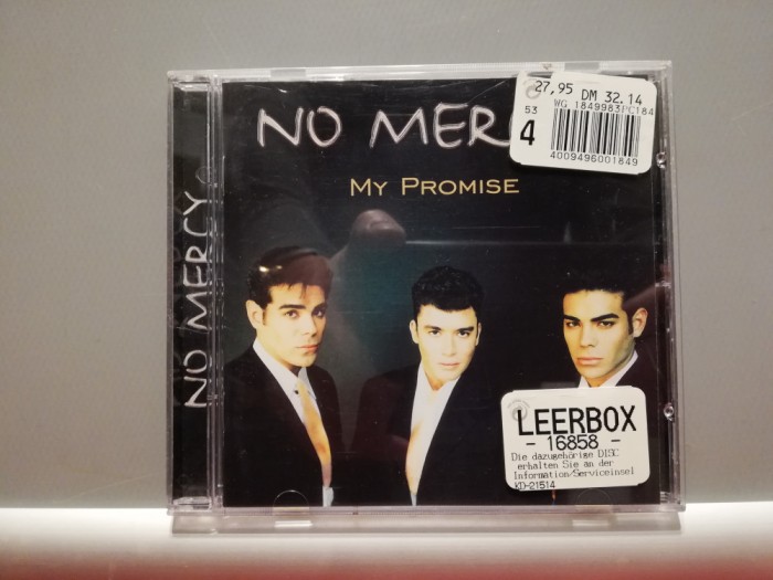 NO MERCY - MY PROMISE (1996/BMG/Germany) - CD ORIGINAL/Nou