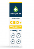 Ulei de canepa cu 2000mg CBD 500mg CBDA 500mg CBGA 200mg Boswellia, 10ml, HempAID