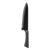 Cuțit Chef, Lamă Oțel Inoxidabil, Negru Argintiu, 32.5 cm, M&acirc;ner Ergonomic, Oem