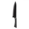 Cuțit Chef, Lamă Oțel Inoxidabil, Negru Argintiu, 32.5 cm, M&acirc;ner Ergonomic