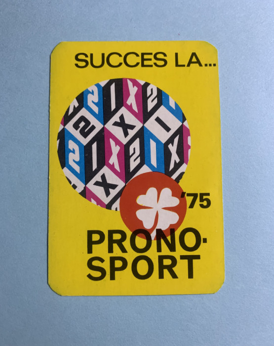 Calendar 1975 pronosport