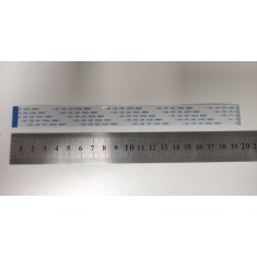 Cablu panglica AWM 20634 80C 60V VW-1, 0.5mm latime intre pini, 36 pini fata verso, 20cm lungime