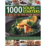 1000 Soups And Starters: A Box Set Of Two Recipe Books