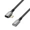 CABLU alimentare si date LOGILINK, pt. smartphone, USB 3.2, USB Gen Type-C (T) la USB Type-C (M) la 90 grade, 1m, PD 100W, 2 x ecranat, aluminiu, brai