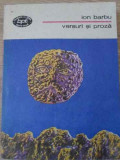 Versuri si Proza - Ion Barbu - Minerva 1984, BPT, Poezie Romana, Necartonata