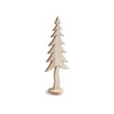 Brad Craciun lemn natur 9,5 x 6 x 30 H