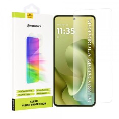 Folie de protectie Ecran Techsuit Clear Vision pentru Motorola Moto G86, Sticla Securizata, Full Glue