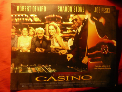 Fotografie- Film - CASINO 1995 cu Robert De Niro , Sharon Stone , 35x28cm foto