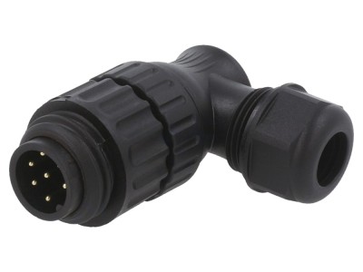 Conector tată circular 7 pini foto