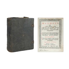 Octoih și Slujbele sfinților de obște (rom&acirc;nă), Blaj, 1792