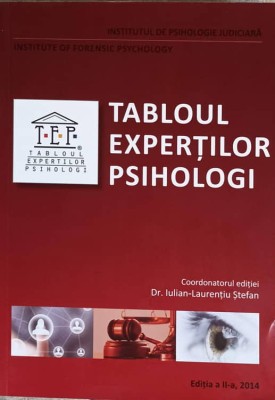 TABLOUL EXPERTILOR PSIHOLOGI-IULIAN-LAURENTIU STEFAN foto