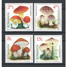 Romania 2017 - LP 2163 nestampilat - Ciuperci - serie