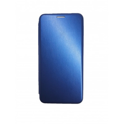 Husa Flip Cover Magnetic compatibila cu Huawei P40 Lite, Blue foto