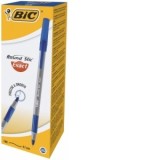 Pix Round Stic Exact 0.7 mm albastru, 20 buc/cutie