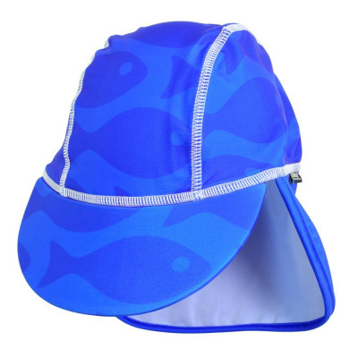 Sapca Fish blue 2- 4 ani protectie UV Swimpy for Your BabyKids foto