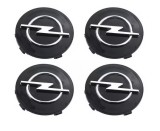 Set 4 capac Jante Aliaj 58mm, Opel Insignia/Astra/Vectra/Corsa, Negre