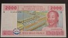 Africa Centrala 2000 Franci 2002 UNC
