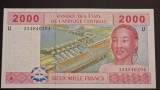 Africa Centrala 2000 Franci 2002 UNC