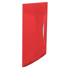 Mapa Esselte Vivida, A4, Plastic, cu Elastic, Rosu, Mapa din Plastic cu Elastic, Mapa A4 cu Elastic, Mapa Plastic cu Elastic, Mapa Plastic A4, Mape de