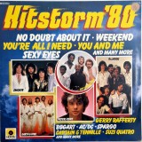 Various &lrm;&ndash; Hitstorm '80 _ NM / VG+ vinil, LP, disc muzica pop rock _ EMI, Germania, 1980