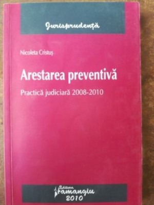 Arestarea preventiva- Nicoleta Cristus foto