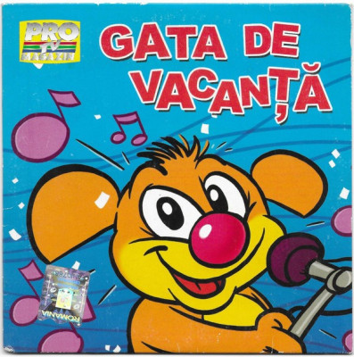 CD Minisong &amp;lrm;&amp;ndash; Gata De Vacanță, original foto