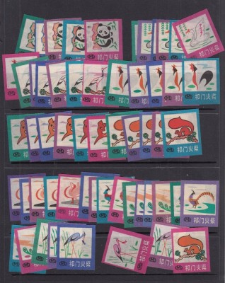 China - Match labels MNH DE.193 foto