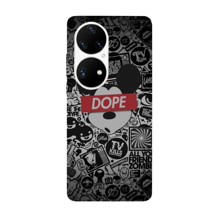 Husa compatibila cu Huawei Nova Y70 model Dope Mickey Mouse, Silicon, TPU, Viceversa