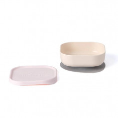 Bol pentru hrana bebelusi miniware snack bowl, 100% din materiale naturale biodegradabile, vanilla/cotton candy