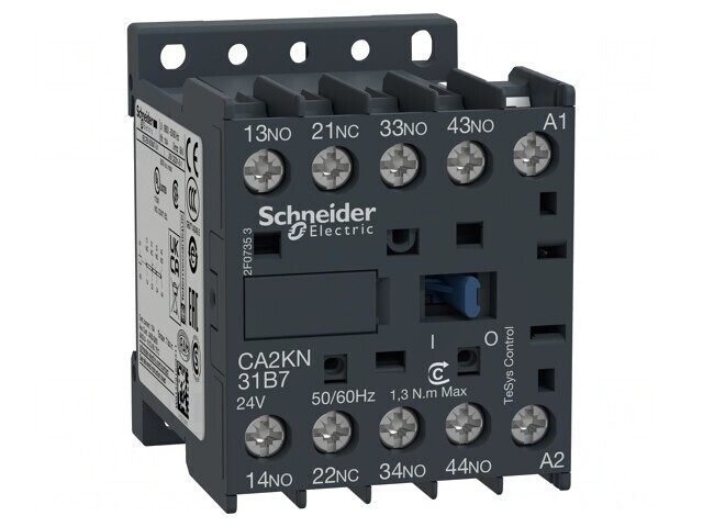 Contactor 4-pol 220V 10A TeSys D