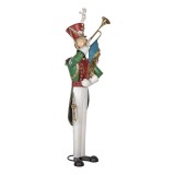 Cumpara ieftin Figurina Craciun Soldat metal multicolor 65x71x218 cm