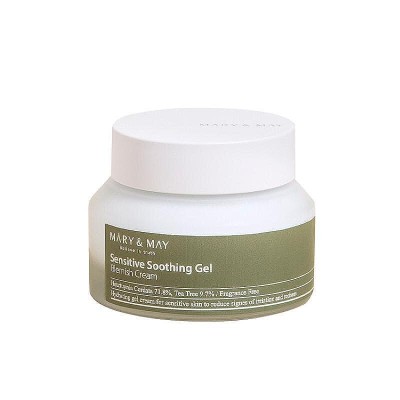 Mary and May Sensitive Soothing Gel Blemish Cream Cremă de față gel calmant cu hutinia și arbore de ceai 70 g foto