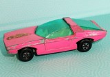 Matchbox superfast Vauxhall Guidman vintage 1971 No. 40 diecast England 1:76 metalic roz parbriz extins volan dreapta vintage decupaje inedite RR