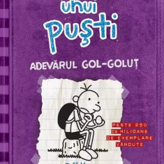 Adevărul gol-goluţ. Jurnalul unui puşti (Vol. 5) - HC - Hardcover - Jeff Kinney - Arthur