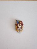 QW9 N5 45 - insigna - tematica sport - Comunism - GMA - Clasa a II-A, Romania de la 1950