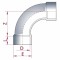 PVC-U Cot 90&amp;deg; 20 mm PN16 - 2