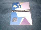 PROGRAMA SECTIILOR DE VOLEI 1964