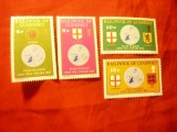 Serie Guernsey 1975 - Craciunul - Pacea , 4 valori, Nestampilat