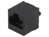 Soclu RJ45 8P8C pentru PCB THT Drept