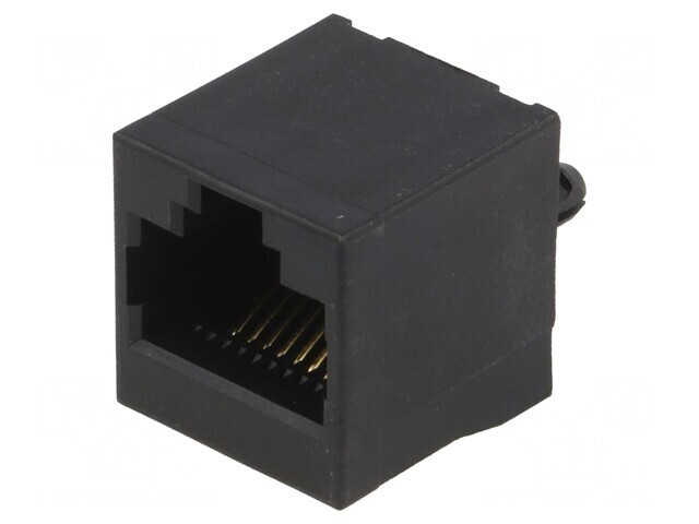 Soclu RJ45 8P8C pentru PCB THT Drept