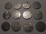 MONEDE ITALIA - 10 CENTESIMI - PERIOADA 1951 - 1980 - LOT 12 BUC