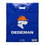 Sacosa personalizata Dedeman, tip banana, PID, albastru, 50 x 42 cm