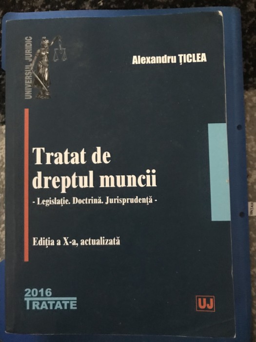 Tratat de dreptul muncii