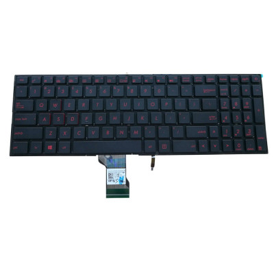 Tastatura Laptop, Asus, N501, N501J, N501JW, N501JM, N501VW, Q501, Q501L, Q501LA, N541, N541L, N541LA, cu iluminare, layout US foto