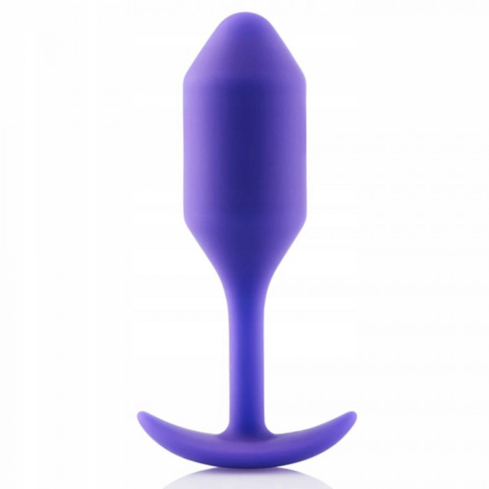 Plug anal - B-Vibe Snug Plug 2 Purple