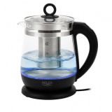 Fierbator Adler Electric 1.5L LED, Negru