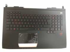 Carcasa superioara palmrest cu tastatura Laptop Asus ROG G751 layout HB foto