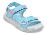 Cumpara ieftin Sandale SKECHERS albastre, TREAD SEEKER, din material textil
